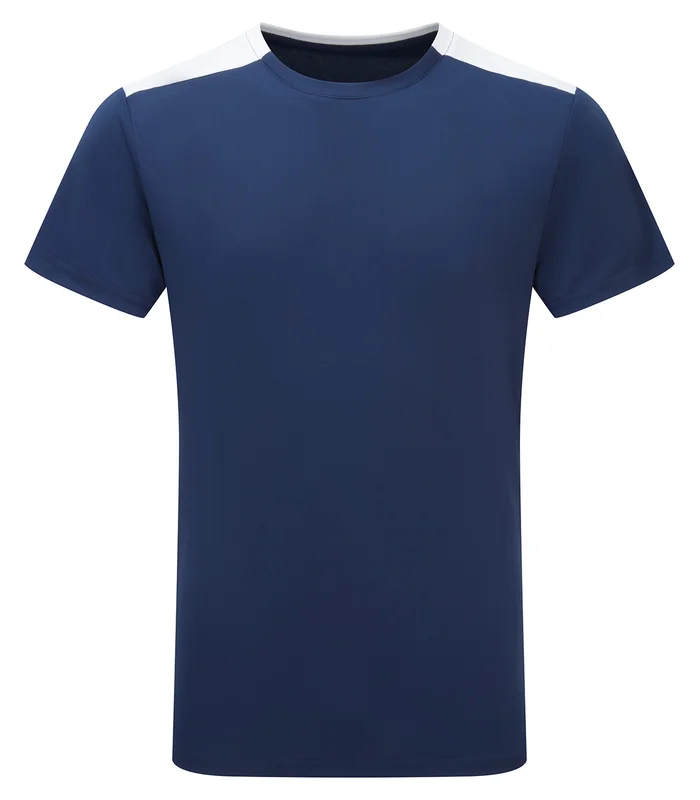 TriDri® TriDri® TriDri® Contrast performance t-shirt in Navy/White