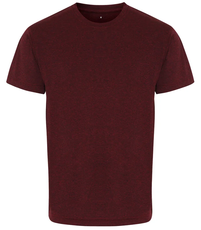 TriDri® TriDri® TriDri® performance t-shirt in Burgundy/ Black Melange