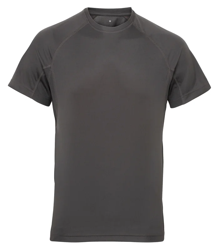 TriDri® TriDri® TriDri® panelled tech tee in Charcoal