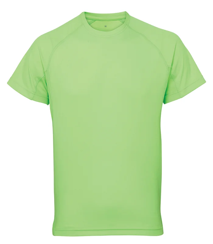 TriDri® TriDri® TriDri® panelled tech tee in Lightning Green
