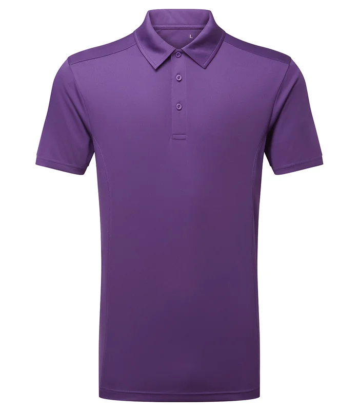 TriDri® TriDri® TriDri® panelled polo in Bright Purple