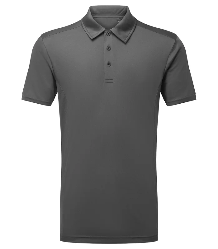 TriDri® TriDri® TriDri® panelled polo in Charcoal