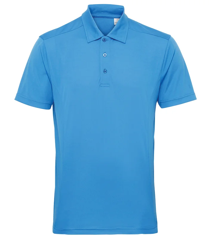 TriDri® TriDri® TriDri® panelled polo in Sapphire