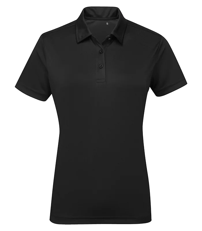 TriDri® TriDri® Women's TriDri® panelled polo in Black