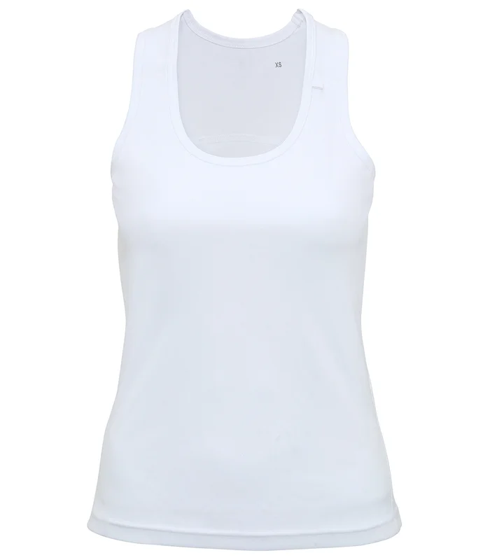 TriDri® TriDri® Women's TriDri® panelled fitness vest in White