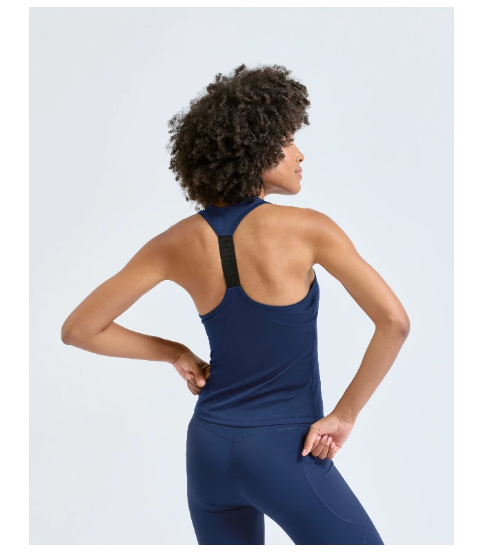 TriDri® TriDri® Women's TriDri® performance strap back vest in Black Melange