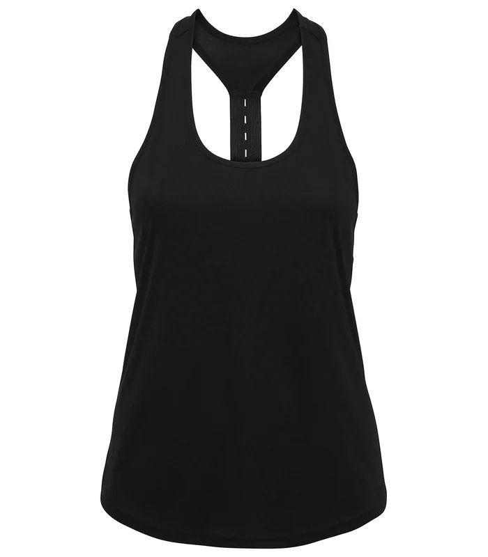 TriDri® TriDri® Women's TriDri® performance strap back vest in Black
