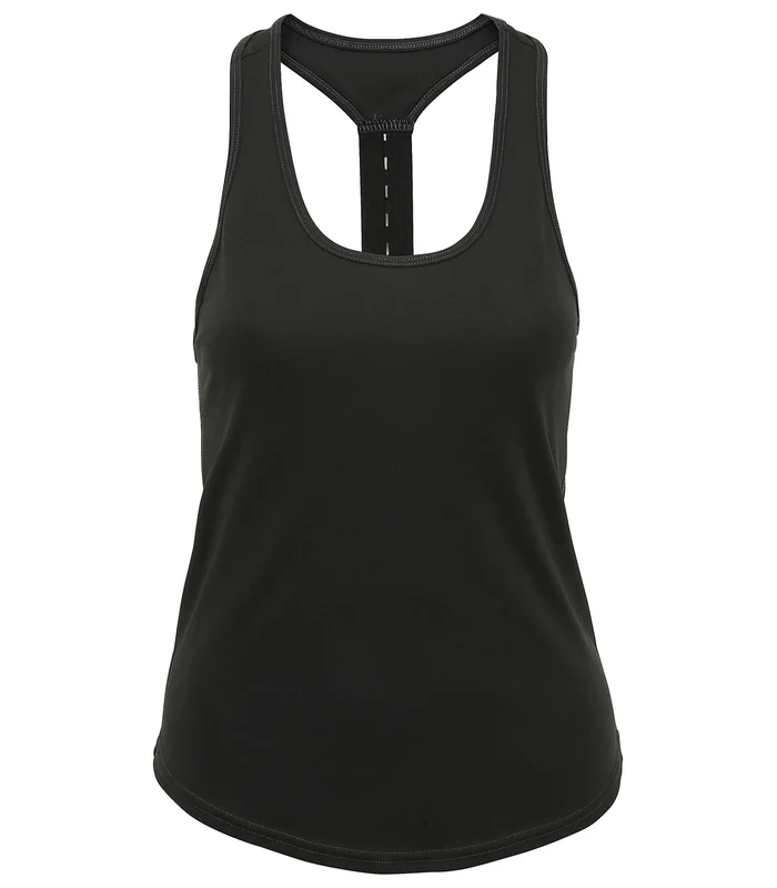 TriDri® TriDri® Women's TriDri® performance strap back vest in Charcoal