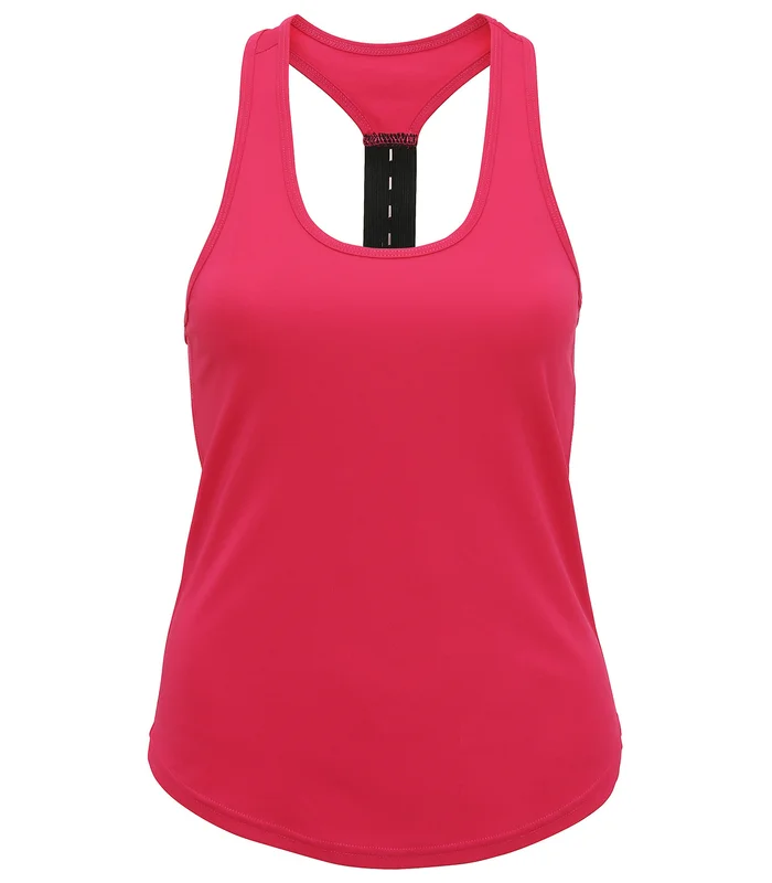 TriDri® TriDri® Women's TriDri® performance strap back vest in Hot Pink