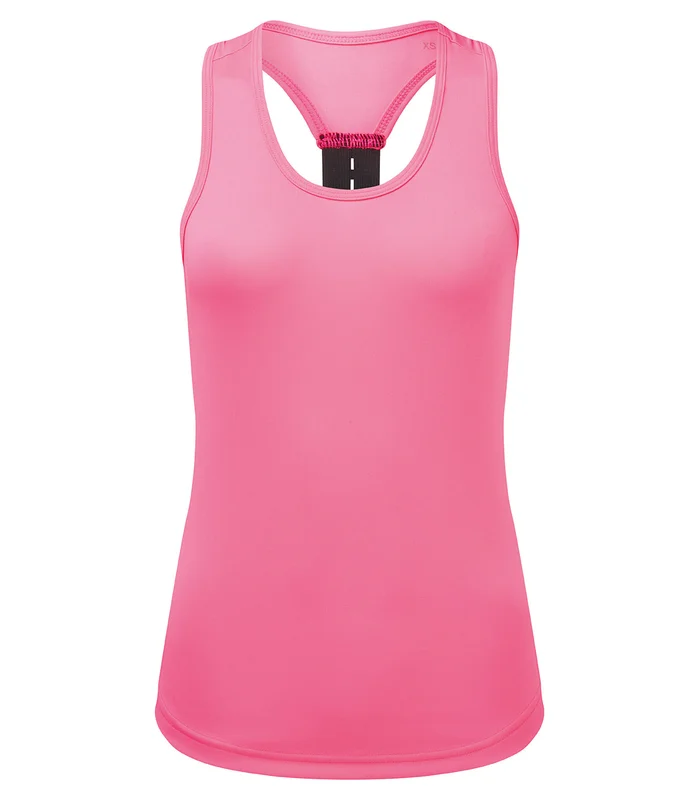 TriDri® TriDri® Women's TriDri® performance strap back vest in Lightning Pink