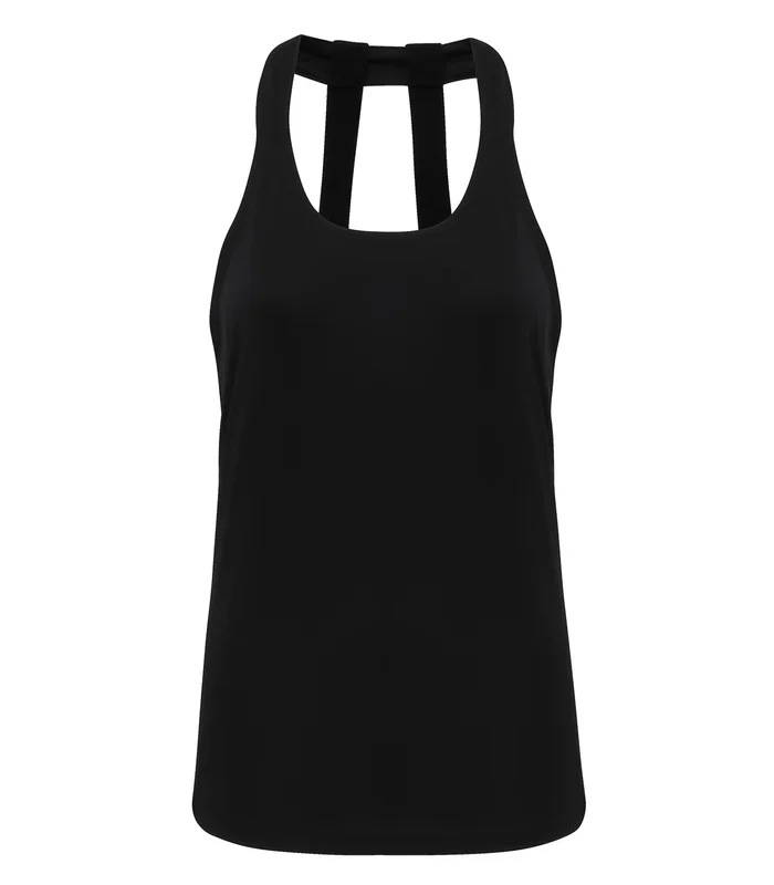 TriDri® TriDri® Women's TriDri® double strap back vest in Black
