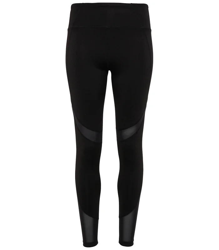 TriDri® TriDri® Women's TriDri® mesh tech panel leggings full-length in Black*