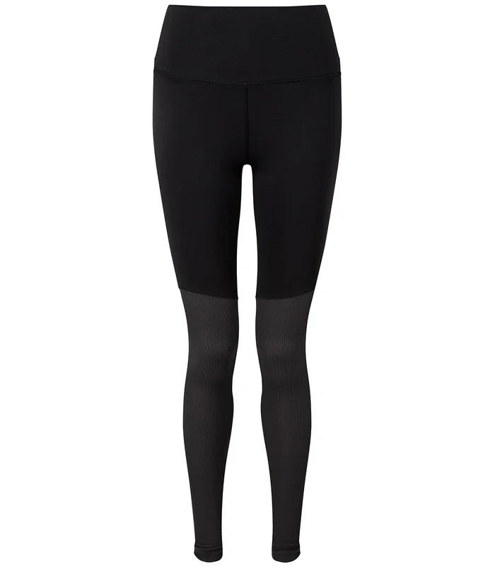 TriDri® TriDri® Women's TriDri® yoga leggings in Black/Charcoal