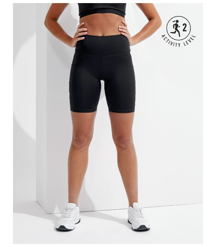 TriDri® TriDri® Women's TriDri® legging shorts in Black