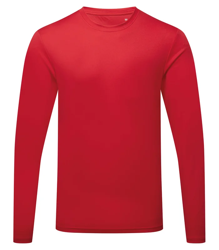 TriDri® TriDri® TriDri® long sleeve performance t-shirt in Fire Red