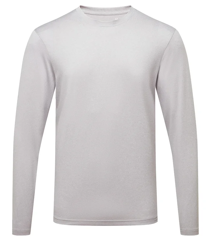 TriDri® TriDri® TriDri® long sleeve performance t-shirt in Silver Melange
