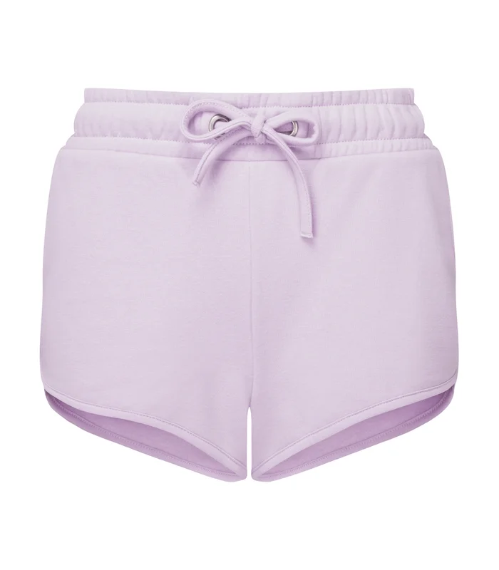 TriDri® TriDri® Womens TriDri® recycled retro jogger shorts in Lilac