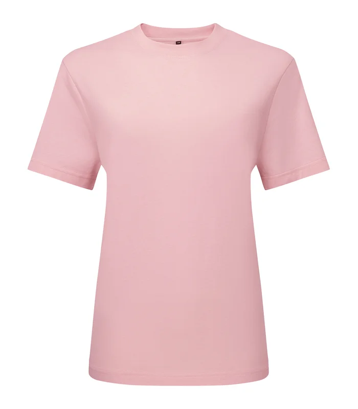 TriDri® TriDri® Womens TriDri® organic boxy oversized t-shirt in Light Pink