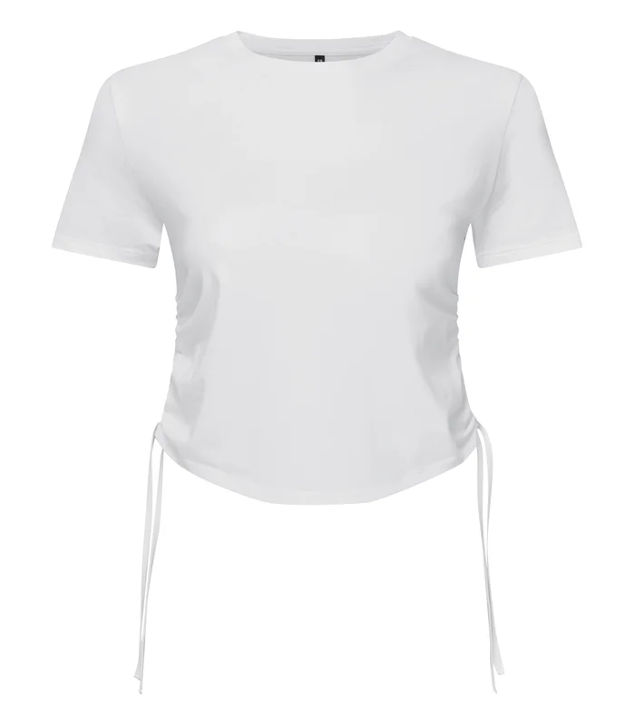 TriDri® TriDri® Womens TriDri® ruched crop top in White