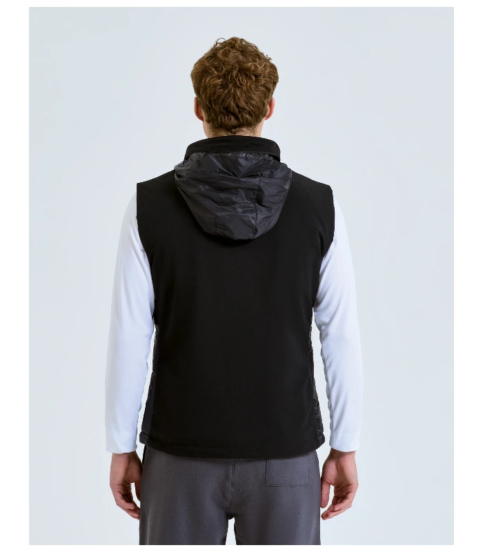 TriDri® TriDri® Men's TriDri® insulated hybrid gilet in Black
