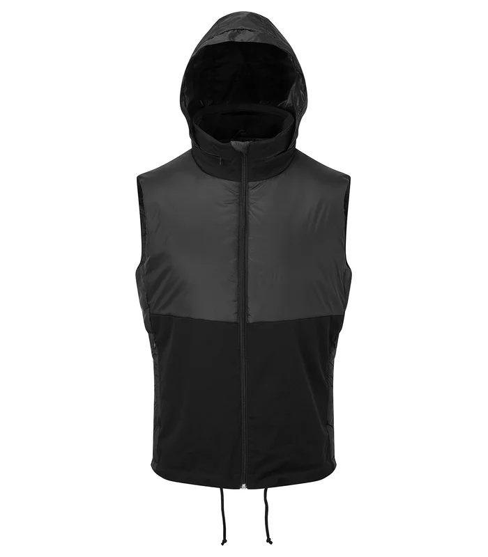 TriDri® TriDri® Men's TriDri® insulated hybrid gilet in Black