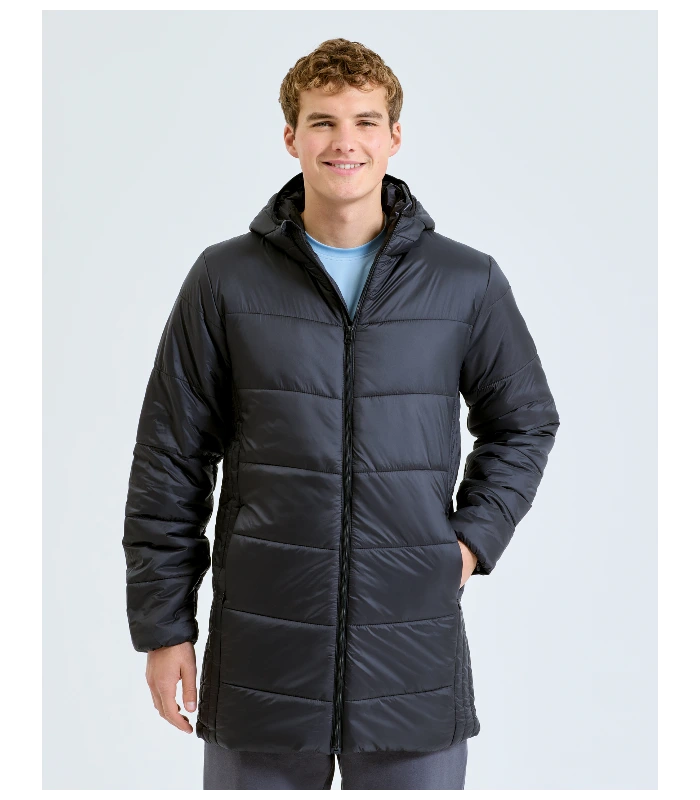 TriDri® TriDri® Men's TriDri® microlight longline jacket in Black