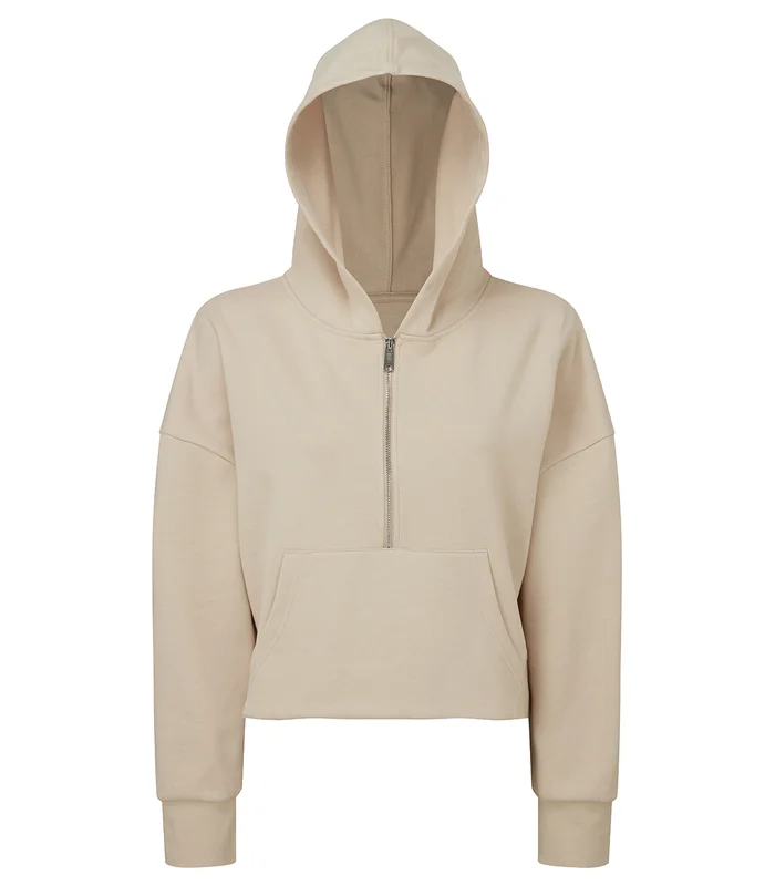 TriDri® TriDri® Women's TriDri® 1/2 zip hoodie in Nude