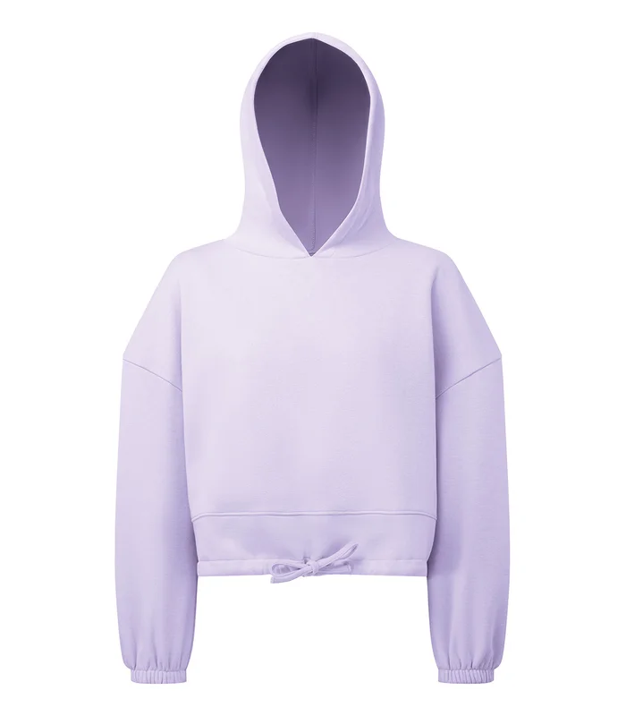 TriDri® TriDri® Women's TriDri® cropped oversize hoodie in Lilac
