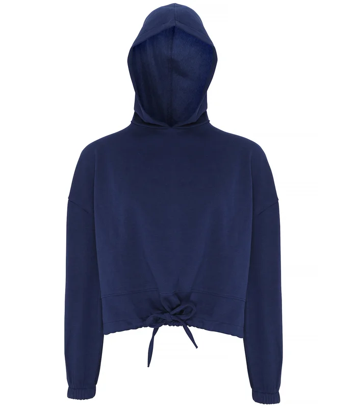 TriDri® TriDri® Women's TriDri® cropped oversize hoodie in Navy