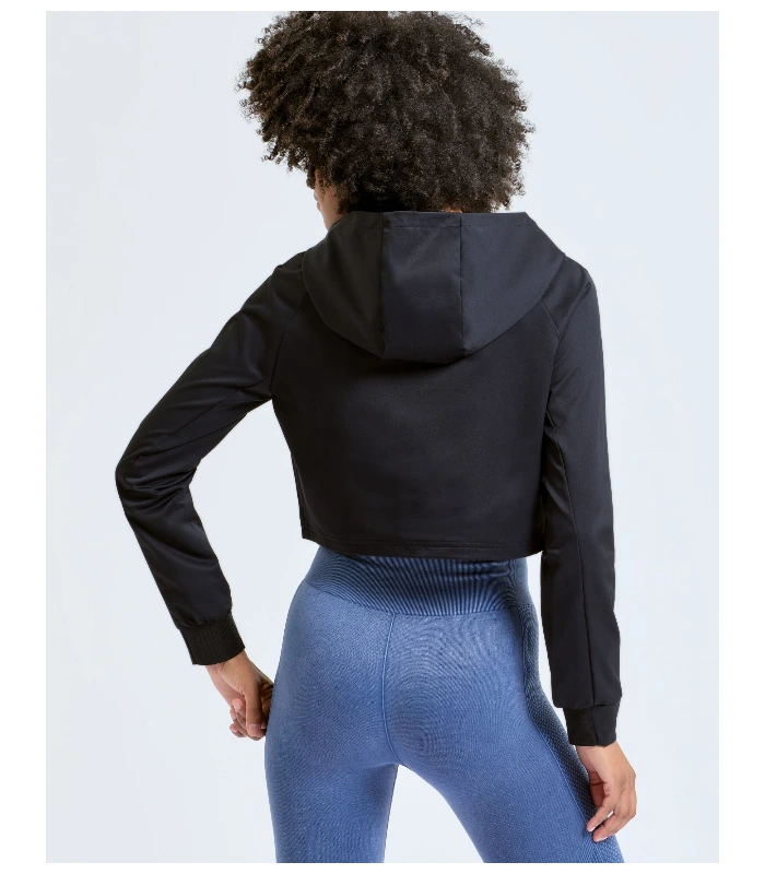 TriDri® TriDri® Women's TriDri® cropped jacket in Black