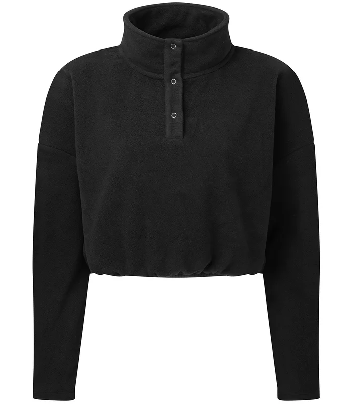 TriDri® TriDri® Women's TriDri® cropped fleece in Black