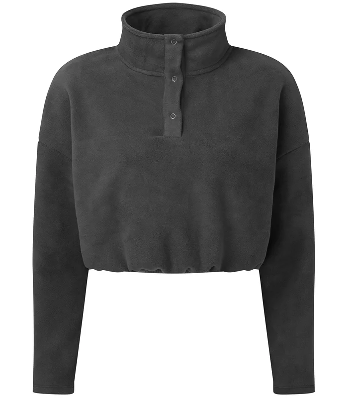 TriDri® TriDri® Women's TriDri® cropped fleece in Charcoal