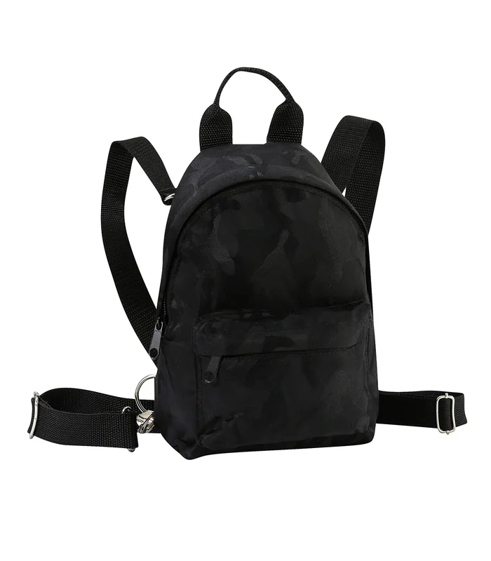 TriDri® TriDri® TriDri® camo mini backpack in Black Camo