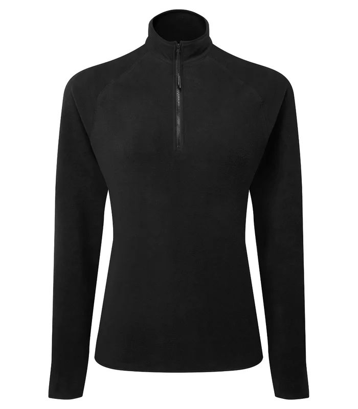 TriDri® TriDri® Womens TriDri® Recycled Elements active-fitted fleece in Black