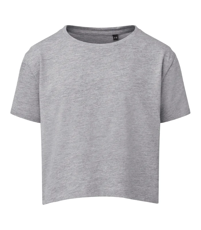TriDri® TriDri® Kids TriDri® boxy tee in Heather Grey