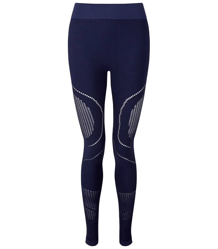 TriDri® TriDri® Women's TriDri® seamless '3D fit' multi-sport reveal leggings in Navy