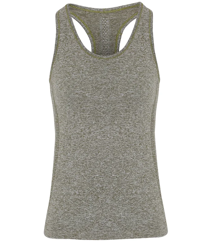 TriDri® TriDri® Women's TriDri® seamless '3D fit' multi-sport sculpt vest in Olive