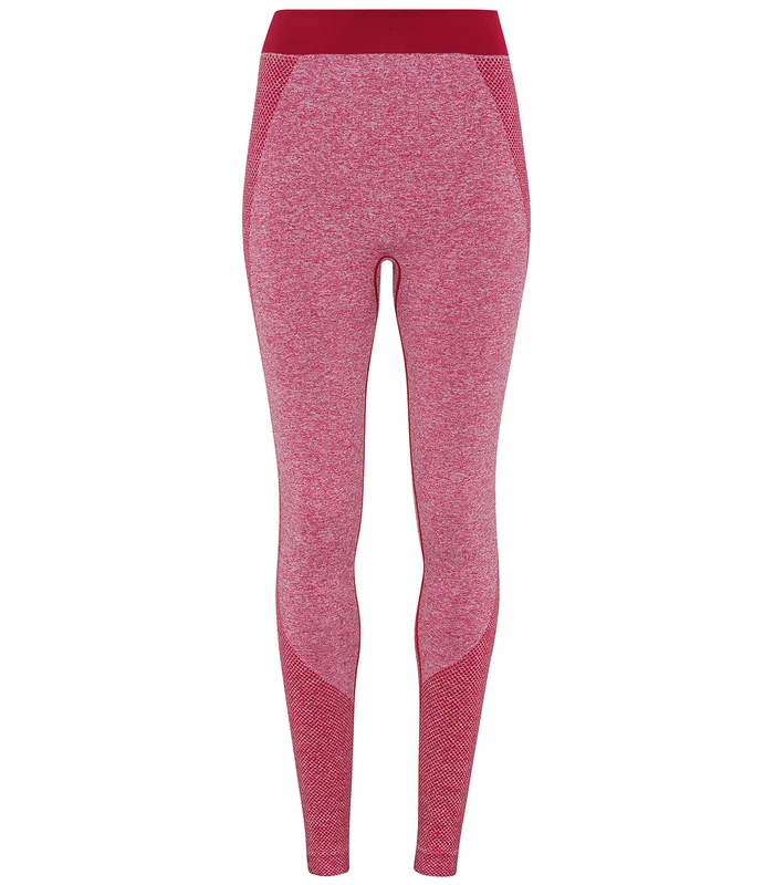 TriDri® TriDri® Women's TriDri® seamless '3D fit' multi-sport sculpt leggings in Burgundy