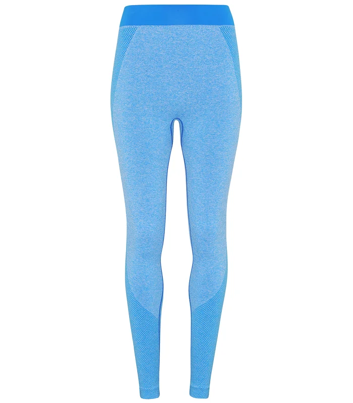 TriDri® TriDri® Women's TriDri® seamless '3D fit' multi-sport sculpt leggings in Sapphire