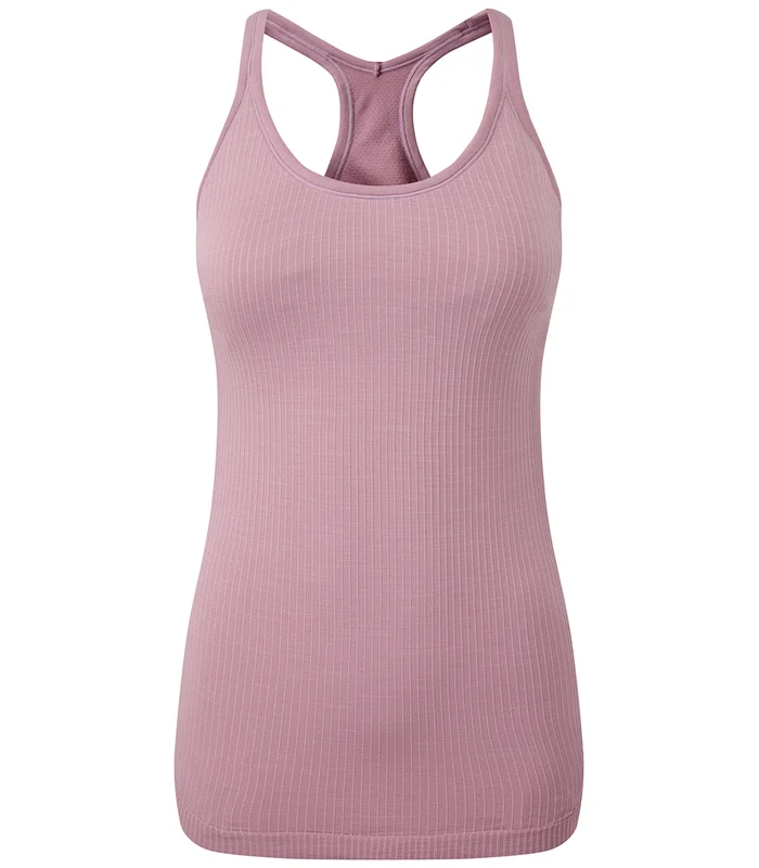 TriDri® TriDri® Women's TriDri® seamless '3D fit' multi-sport sculpt vest with secret support in Mauve