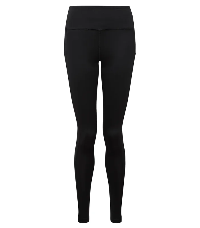 TriDri® TriDri® Womens TriDri® performance leggings with pockets in Black