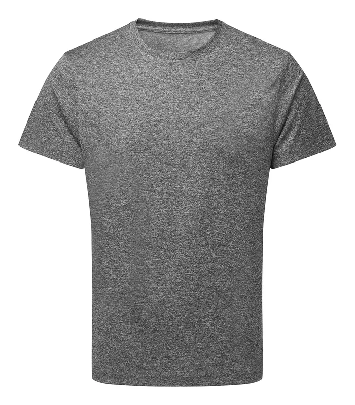 TriDri® TriDri® Men's TriDri® recycled performance t-shirt in Black Melange