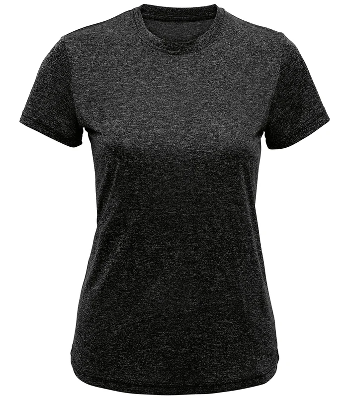 TriDri® TriDri® Women's TriDri® recycled performance t-shirt in Black Melange
