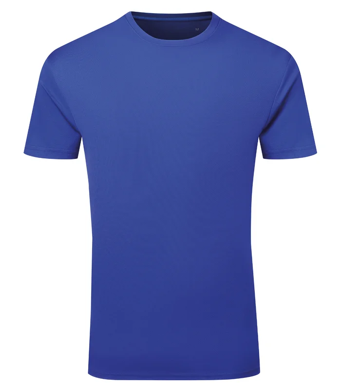 TriDri® TriDri® TriDri® Ion-Charge recycled textured tee in Royal
