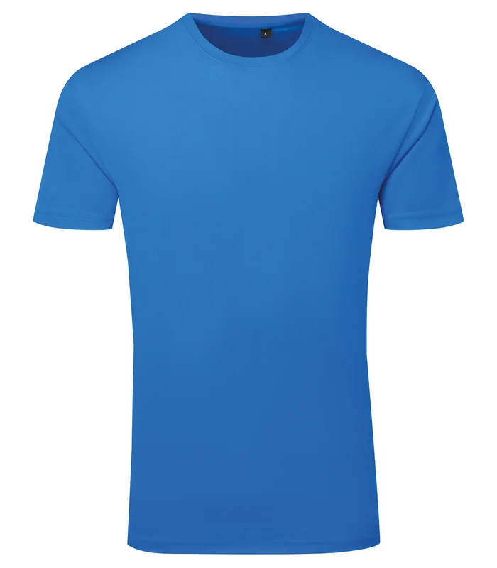 TriDri® TriDri® TriDri® Ion-Charge recycled textured tee in Sapphire