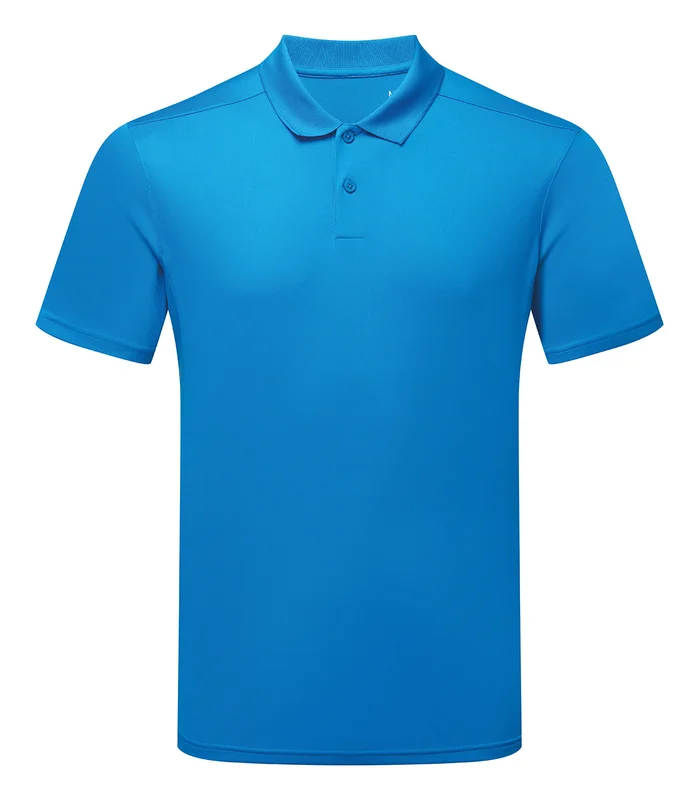 TriDri® TriDri® TriDri® Ion-Charge panelled polo in Sapphire