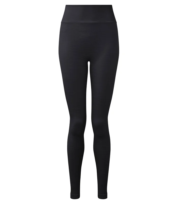 TriDri® TriDri® Women's TriDri® recycled seamless 3D fit multi-sport flex leggings in Black