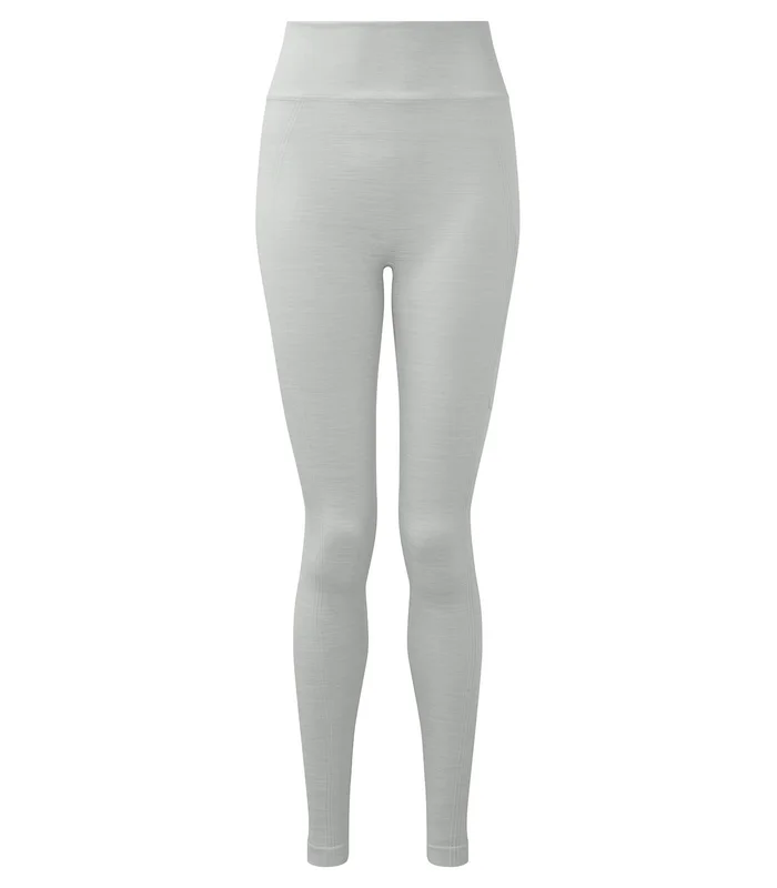 TriDri® TriDri® Women's TriDri® recycled seamless 3D fit multi-sport flex leggings in Cool Grey Melange