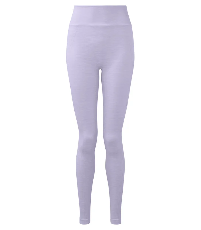 TriDri® TriDri® Women's TriDri® recycled seamless 3D fit multi-sport flex leggings in Lilac Melange