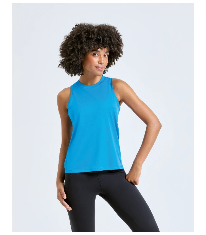 TriDri® TriDri® Womens TriDri® Ion-Charge Easy Fit tank top in Black